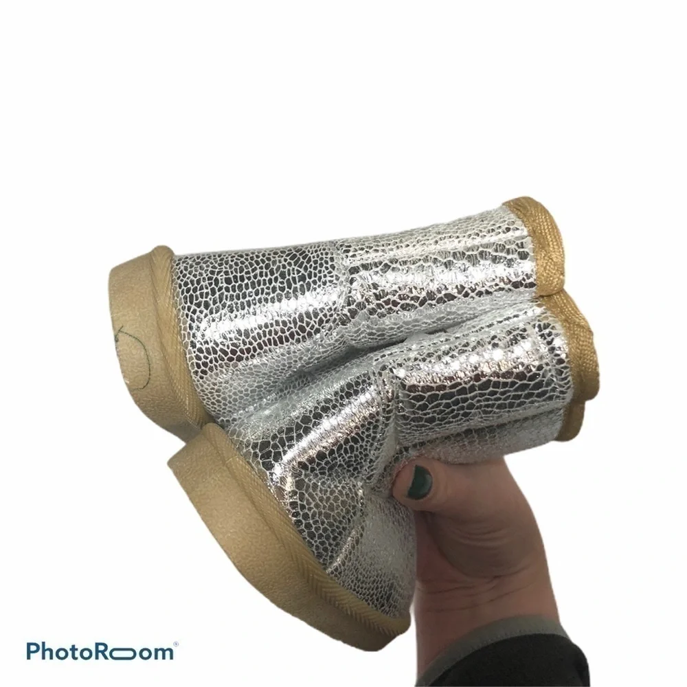 Swiggles silver ankle
